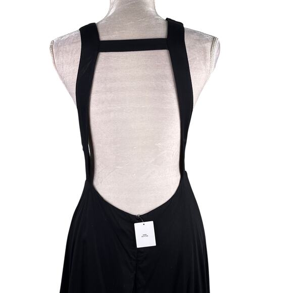 UO Silence + Noise Dress Black 10 Open Back New - Picture 12 of 13